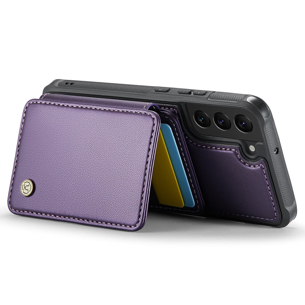 Galaxy S22 5G Leder-Handyhülle – Mit abnehmbarer magnetische Kartentasche