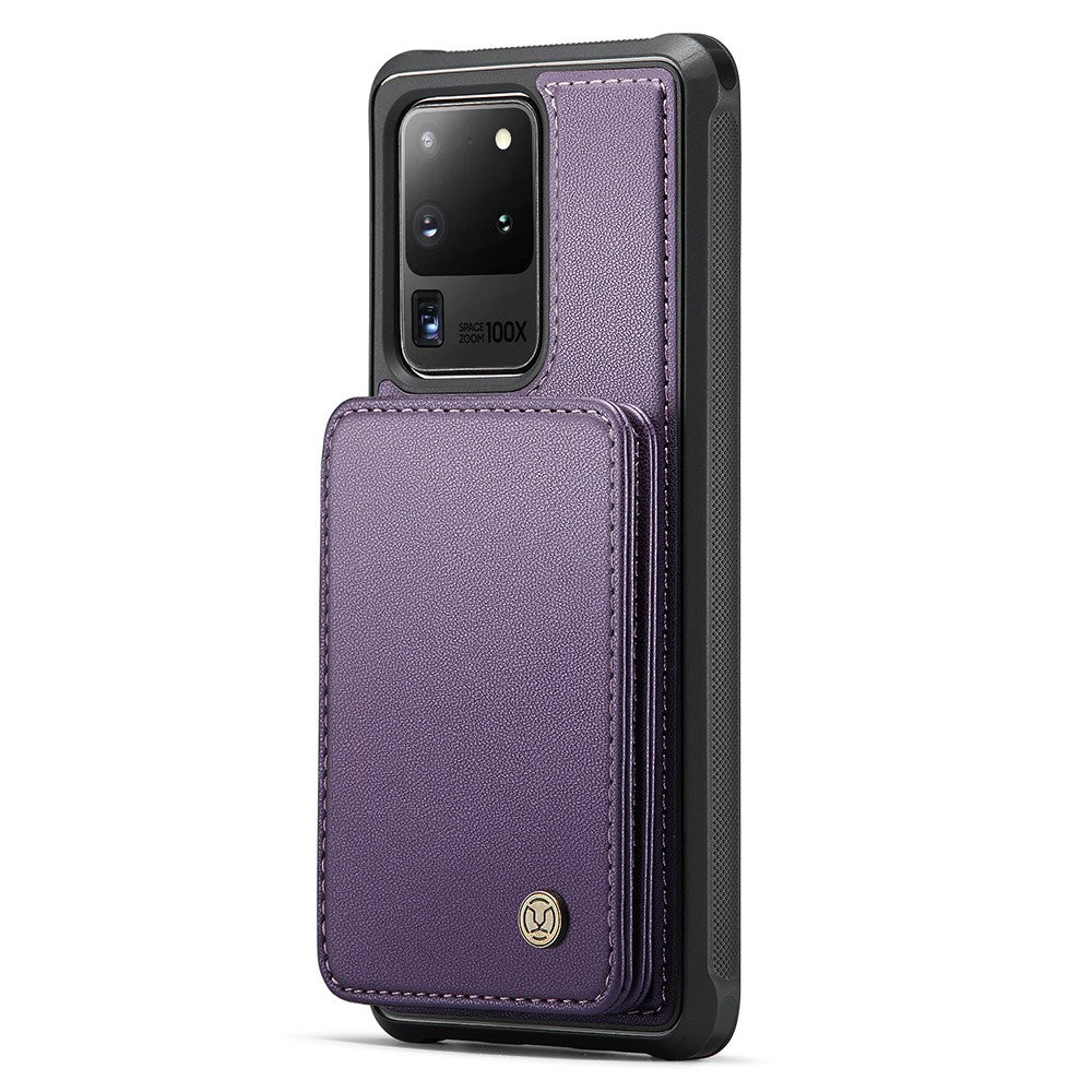 Galaxy S20 Ultra Leder-Handyhülle – Mit abnehmbarer magnetische Kartentasche