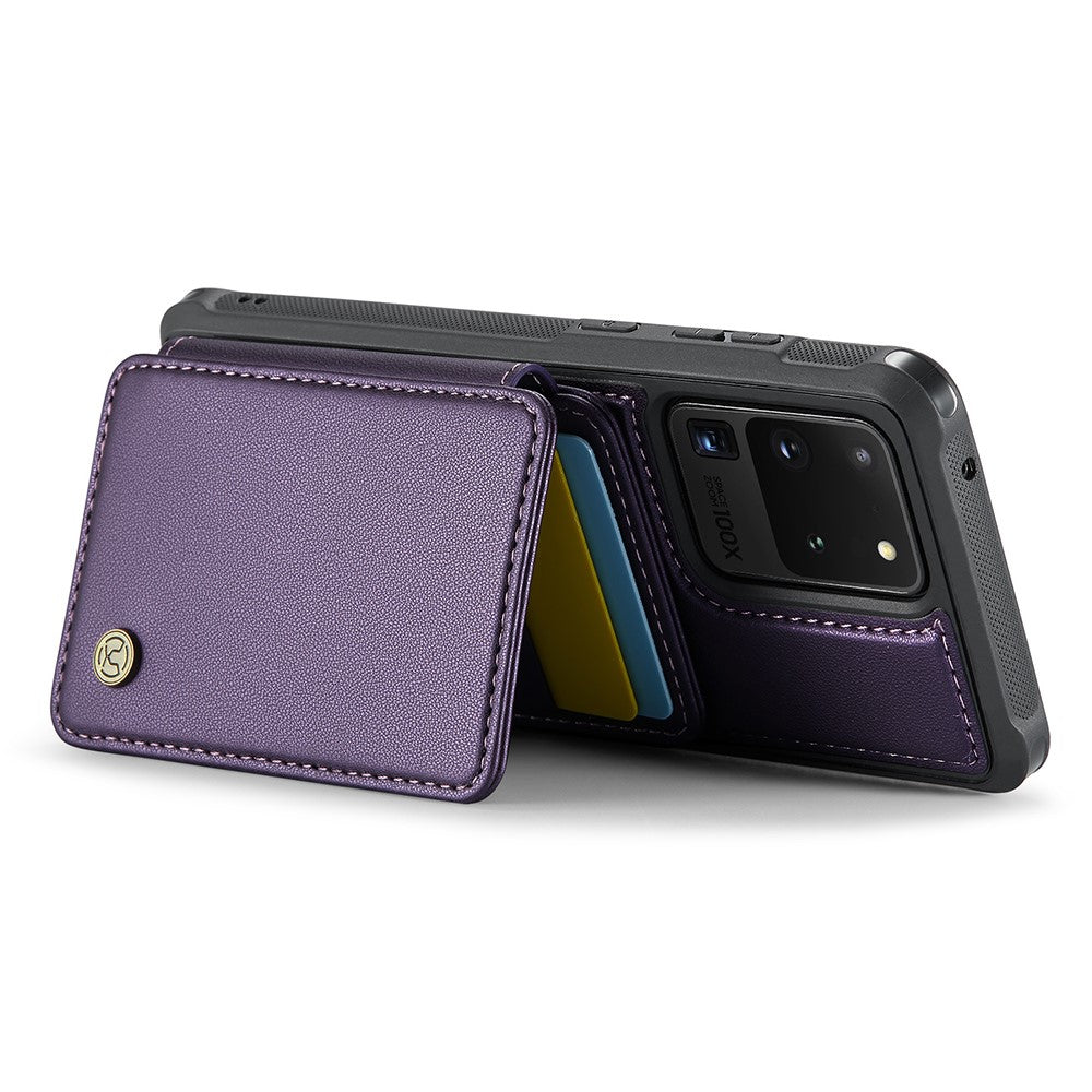 Galaxy S20 Ultra Leder-Handyhülle – Mit abnehmbarer magnetische Kartentasche
