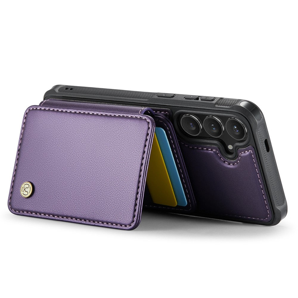 Galaxy S24 Leder-Handyhülle – Mit abnehmbarer magnetische Kartentasche