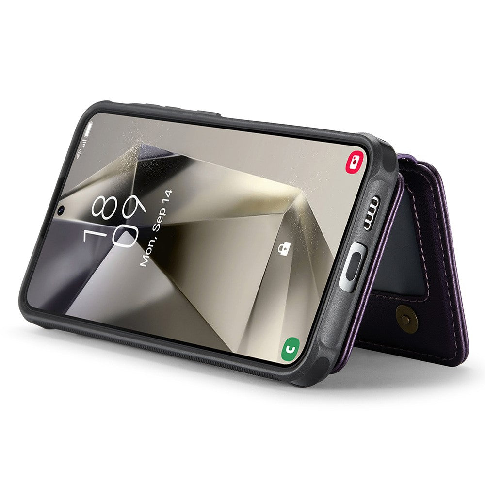 Galaxy S24 Leder-Handyhülle – Mit abnehmbarer magnetische Kartentasche