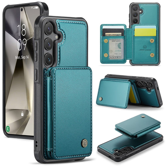 Galaxy S24 Leder-Handyhülle – Mit abnehmbarer magnetische Kartentasche