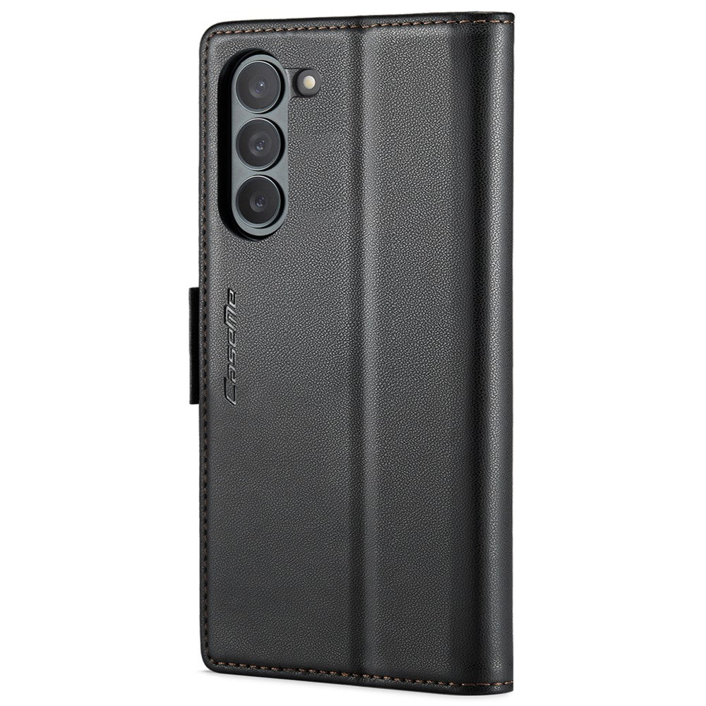 Galaxy Z Fold6 5G Glänzende Wallet-Hülle – RFID-Schutz & Ständer