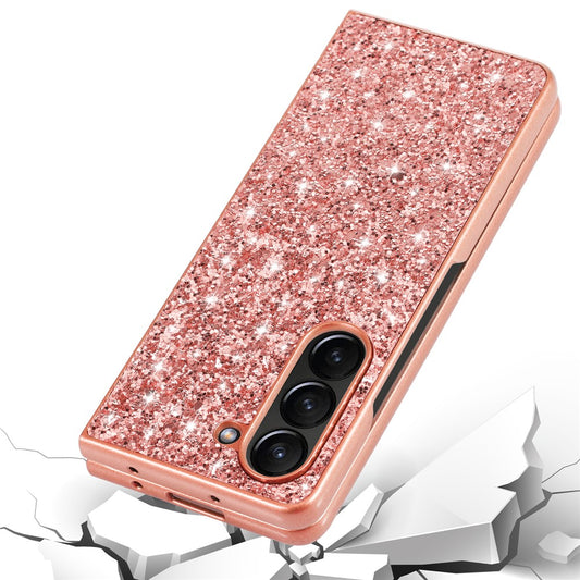 Galaxy Z Fold6 5G Schutzhülle – Funkelnde Glitzer-Rückseite