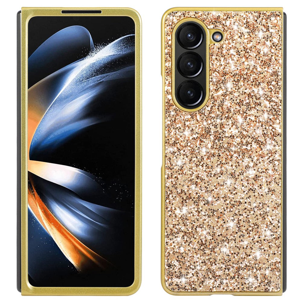 Galaxy Z Fold6 5G Schutzhülle – Funkelnde Glitzer-Rückseite