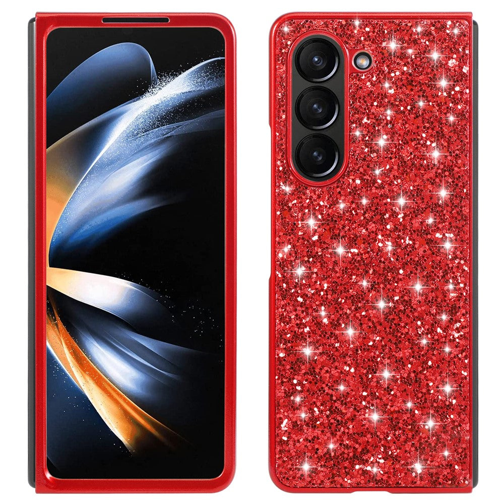 Galaxy Z Fold6 5G Schutzhülle – Funkelnde Glitzer-Rückseite