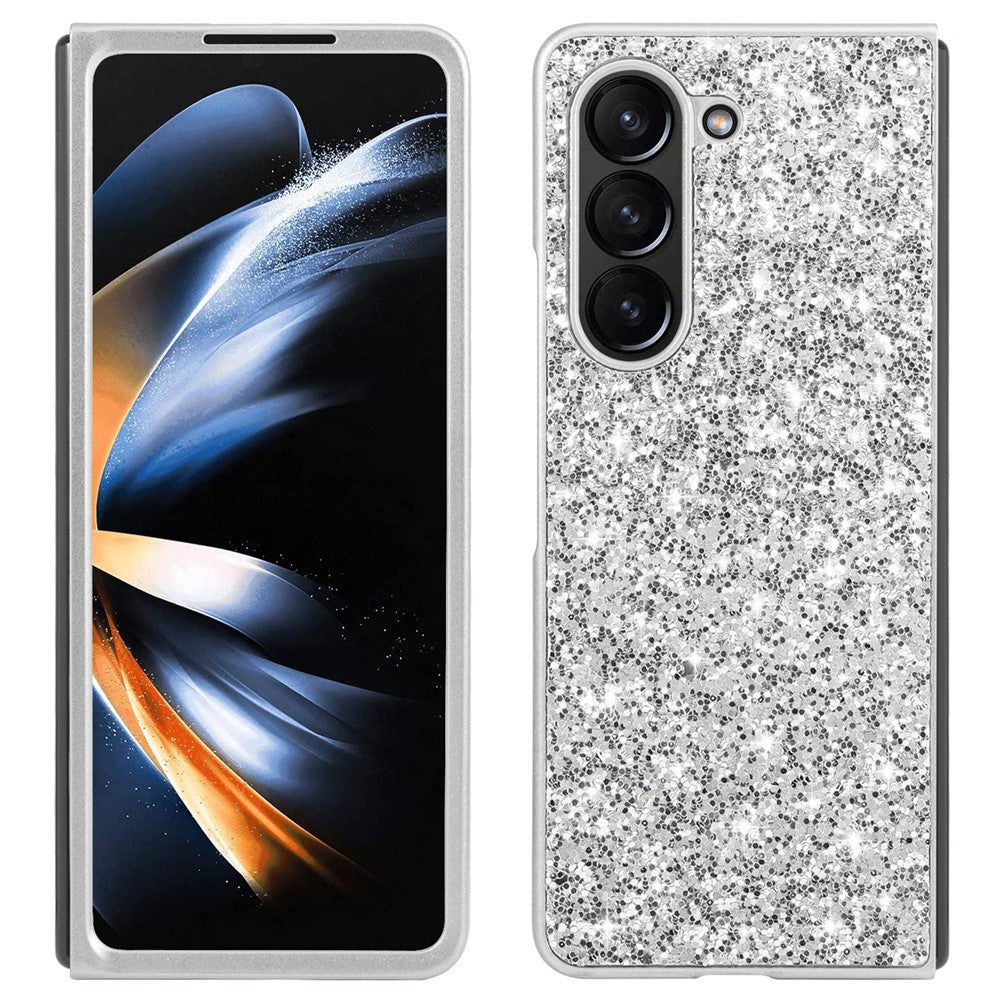 Galaxy Z Fold6 5G Schutzhülle – Funkelnde Glitzer-Rückseite