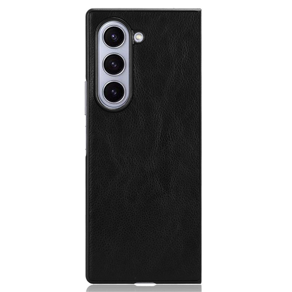 Galaxy Z Fold6 5G Schutzhülle – mit Litchi-Leder-Beschichtung