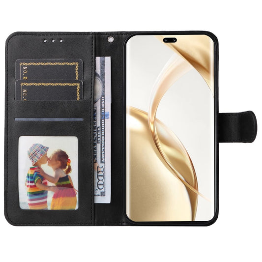 Honor 200 Pro 5G Handyhülle – PU-Leder Brieftasche Kartenfächer Flip