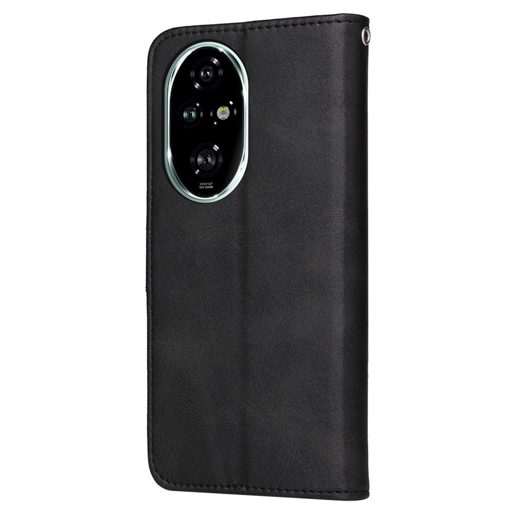 For Honor 200 Pro 5G Case PU Leather Wallet Card Slots Flip Phone Cover