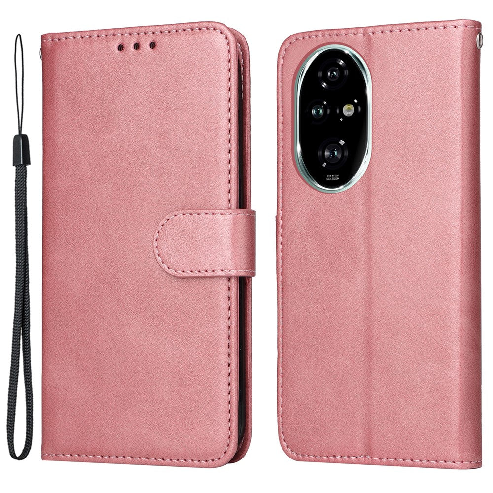 For Honor 200 Pro 5G Case PU Leather Wallet Card Slots Flip Phone Cover