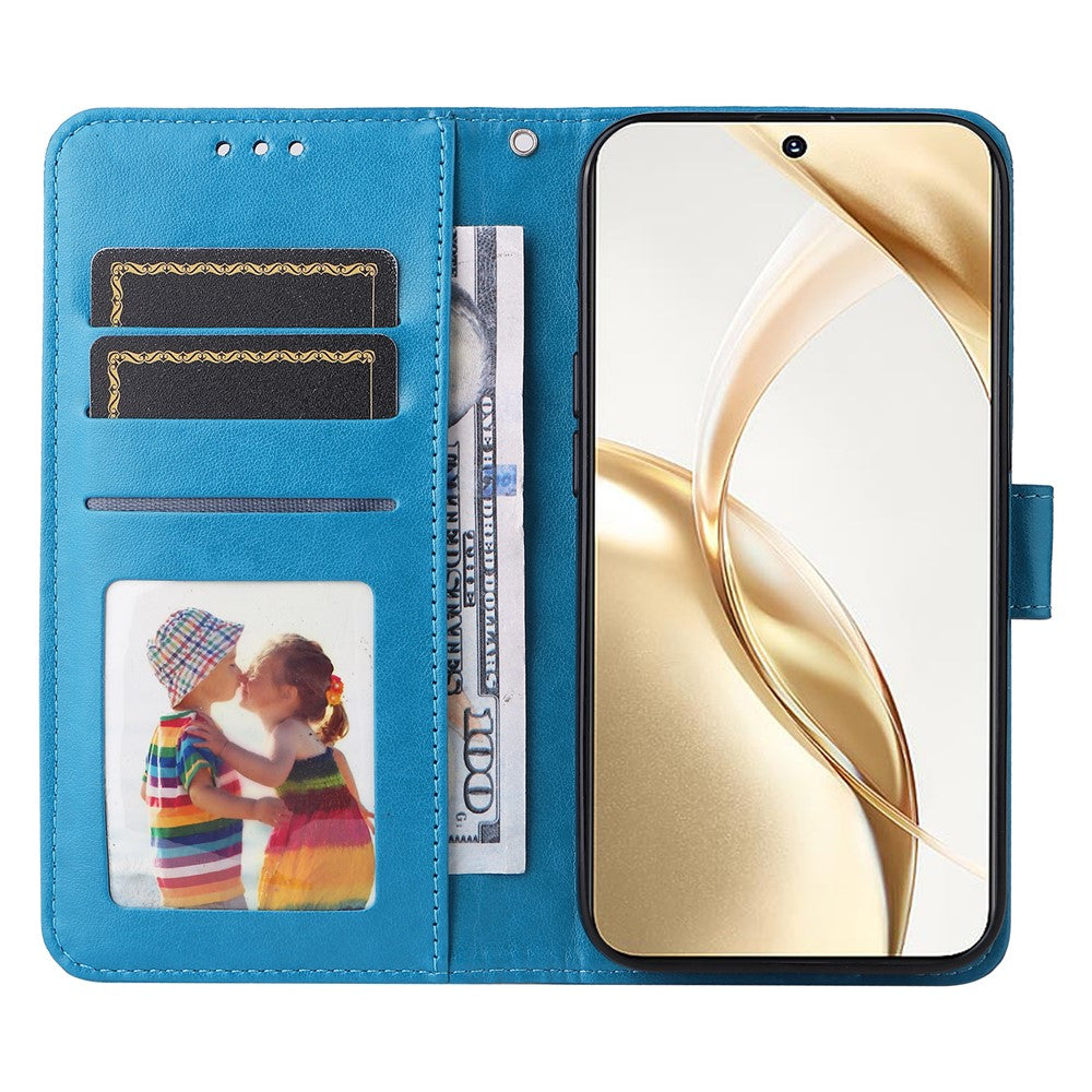 For Honor 200 5G Case Sunflower PU Leather Phone Cover Wallet Stand View