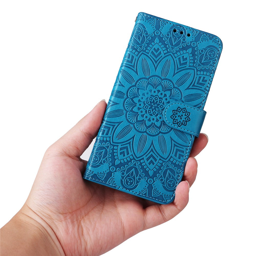 For Honor 200 5G Case Sunflower PU Leather Phone Cover Wallet Stand View