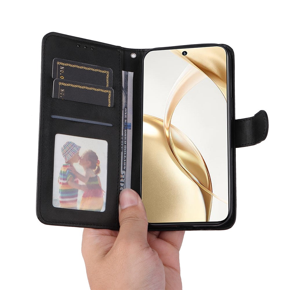 For Honor 200 5G Case PU Leather Stand Phone Cover with 3 Card Slots