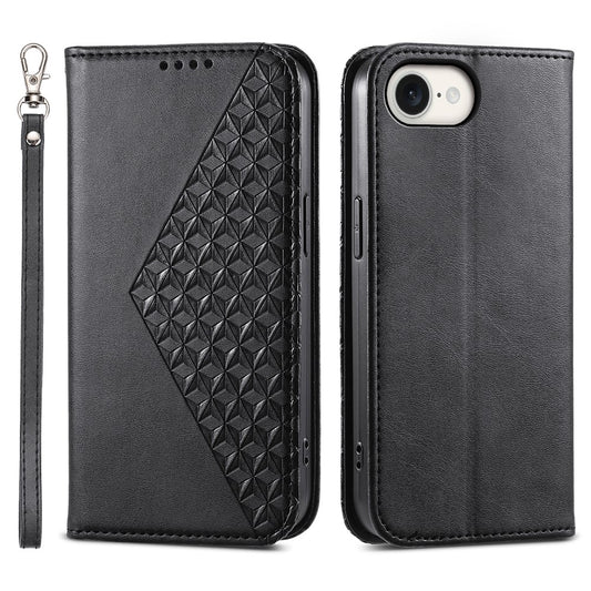 For iPhone 17e / 16e Wallet Case PU Leather Phone Cover Mobile Accessories