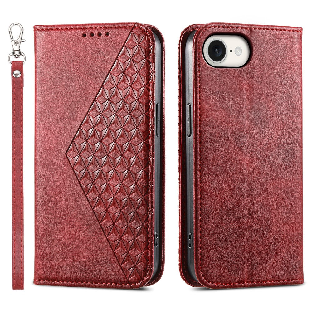 For iPhone 17e / 16e Wallet Case PU Leather Phone Cover Mobile Accessories