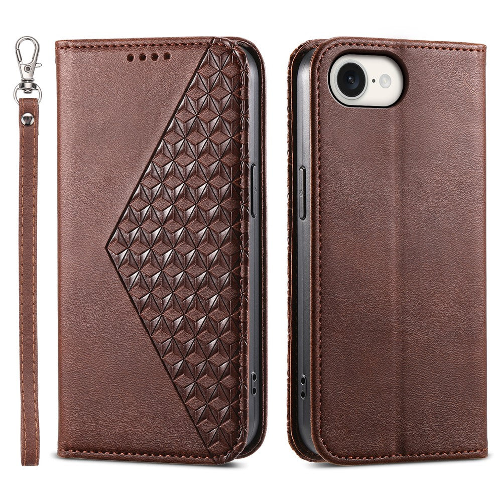 For iPhone 17e / 16e Wallet Case PU Leather Phone Cover Mobile Accessories
