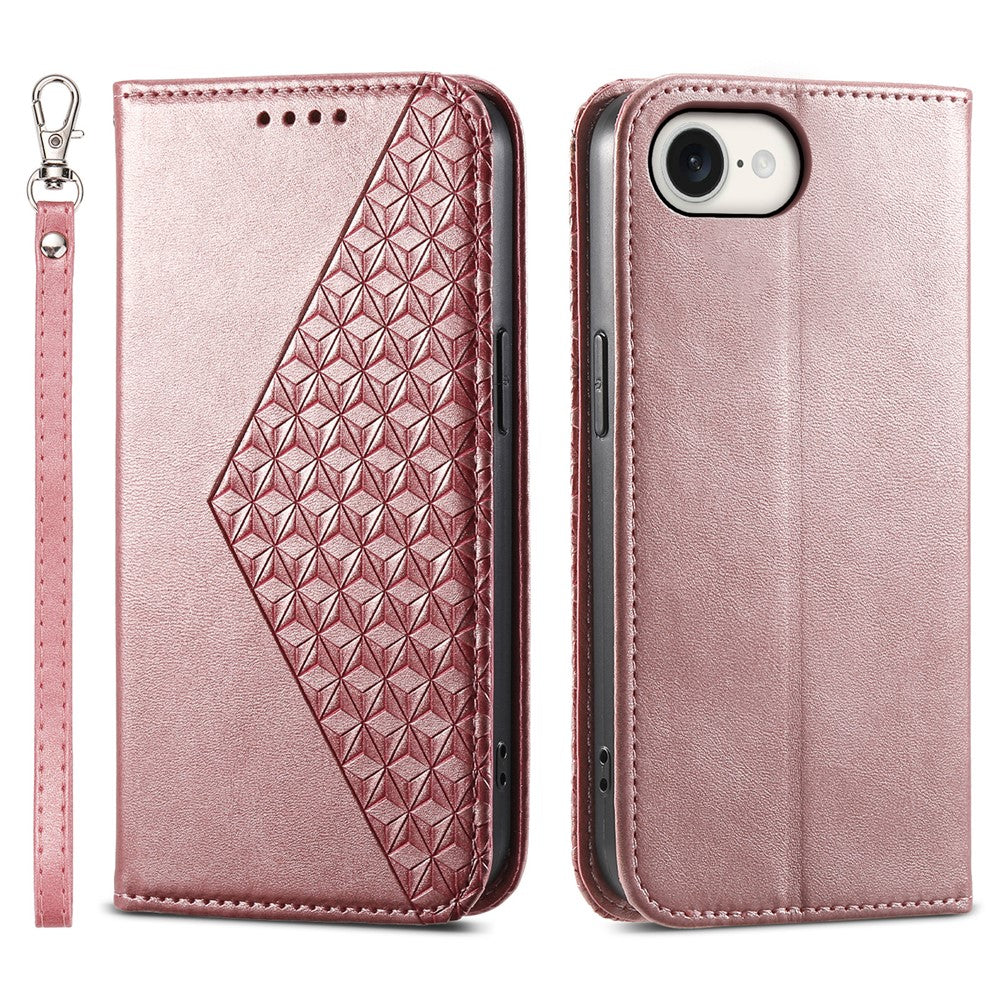 For iPhone 17e / 16e Wallet Case PU Leather Phone Cover Mobile Accessories