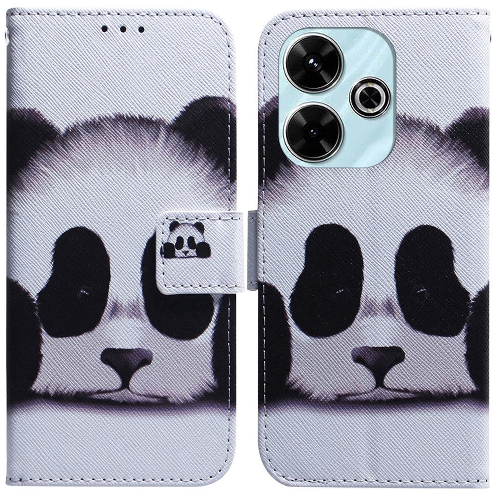For Xiaomi Redmi 13 5G / 13 4G / Poco M6 4G Case Pattern Print Leather Wallet Phone Cover
