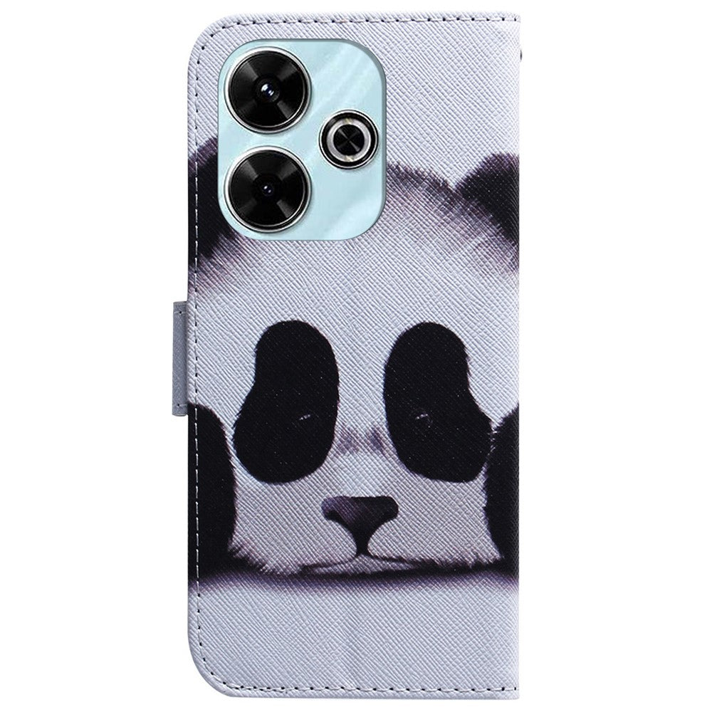 For Xiaomi Redmi 13 5G / 13 4G / Poco M6 4G Case Pattern Print Leather Wallet Phone Cover