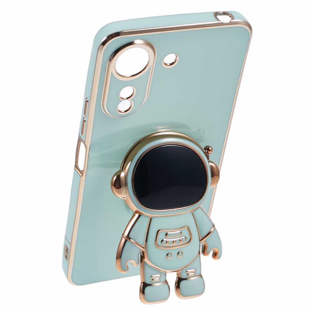 For Xiaomi Redmi 13C 4G / Poco C65 4G Case Astronaut Hidden Kickstand TPU Soft Phone Cover