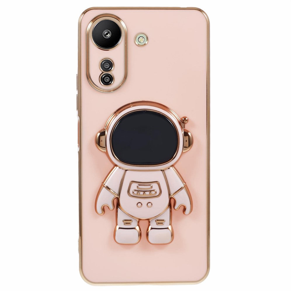 For Xiaomi Redmi 13C 4G / Poco C65 4G Case Astronaut Hidden Kickstand TPU Soft Phone Cover