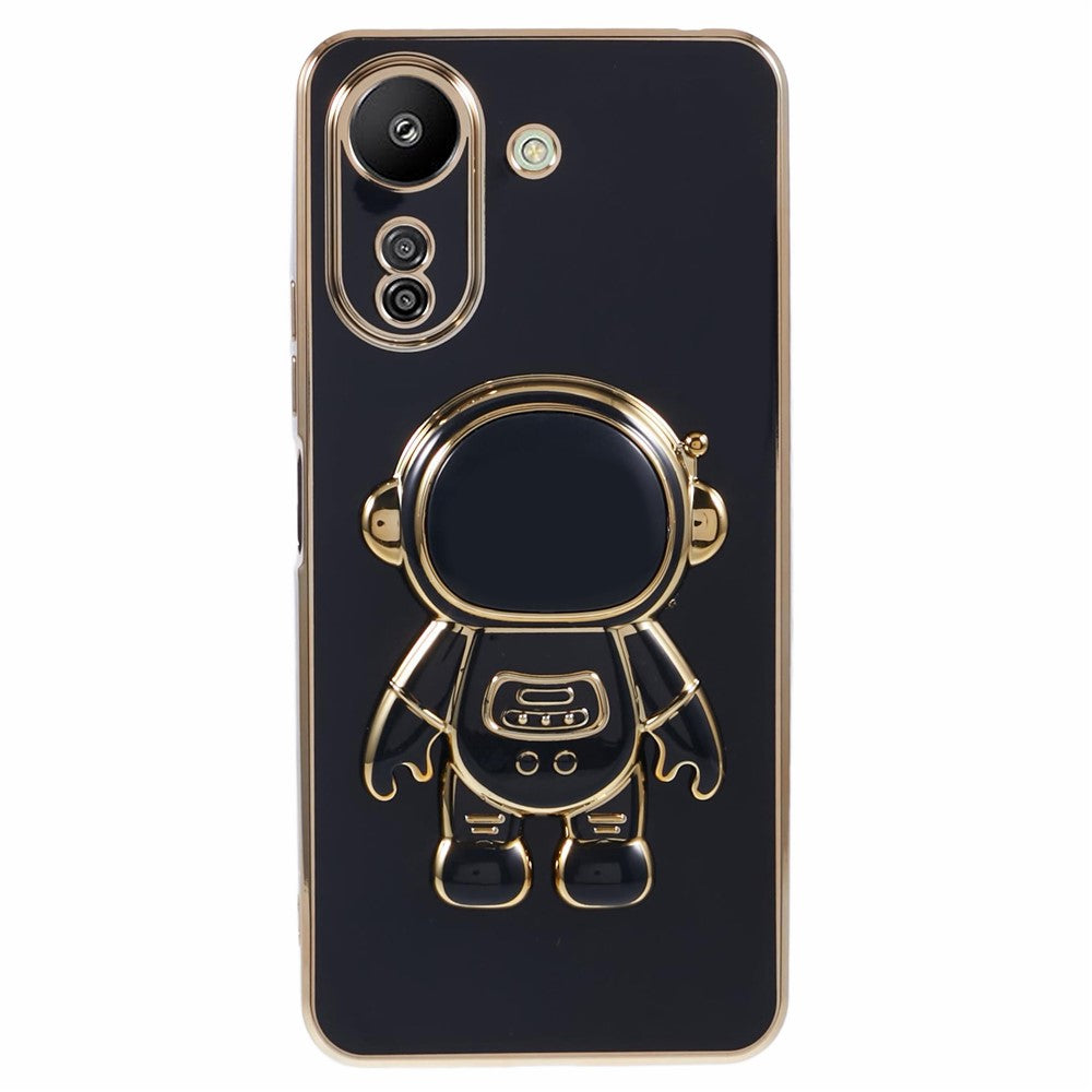 For Xiaomi Redmi 13C 4G / Poco C65 4G Case Astronaut Hidden Kickstand TPU Soft Phone Cover
