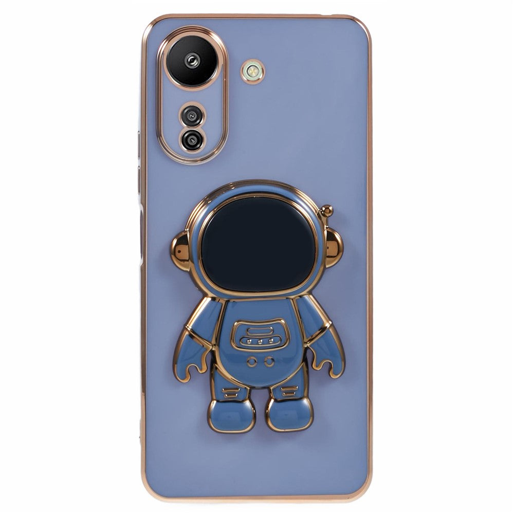 For Xiaomi Redmi 13C 4G / Poco C65 4G Case Astronaut Hidden Kickstand TPU Soft Phone Cover