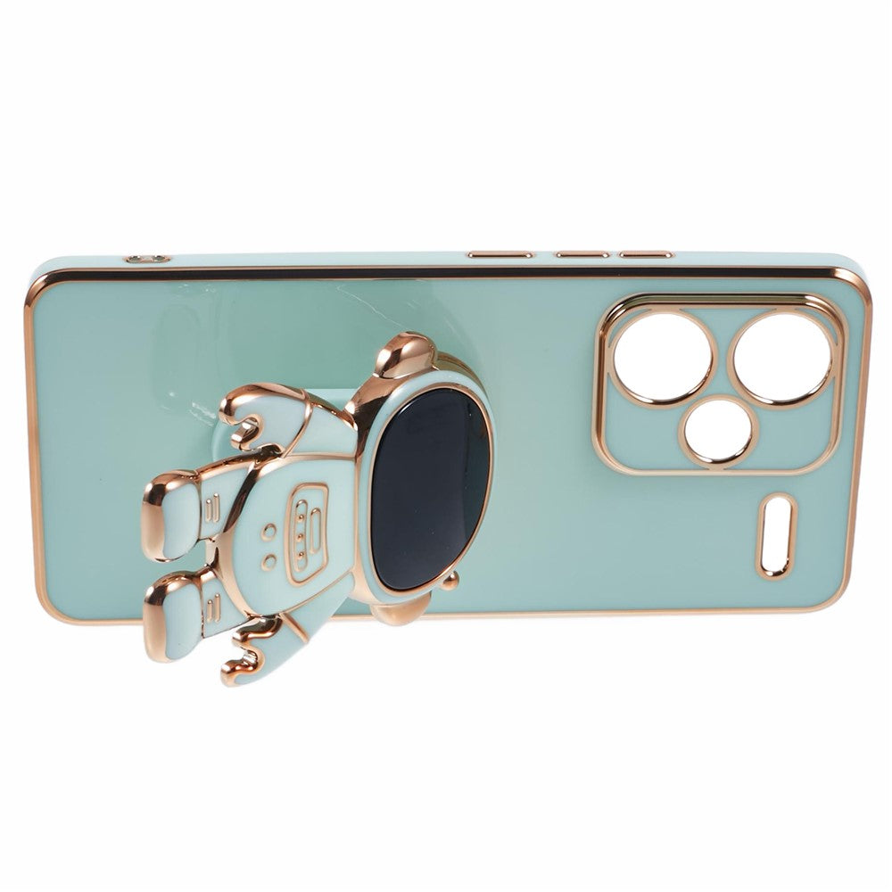 For Xiaomi Redmi Note 13 Pro+ 5G Case Astronaut Kickstand Design TPU Phone Cover Precise Cutout