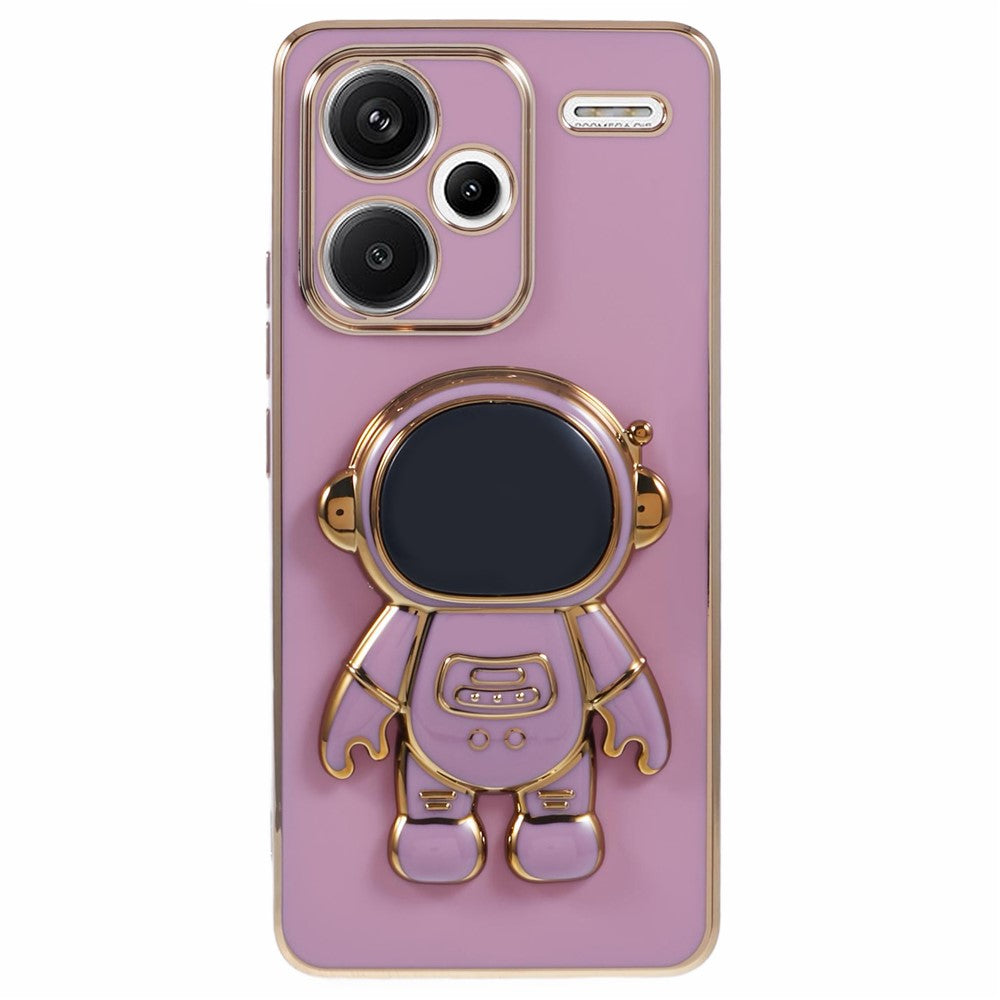 For Xiaomi Redmi Note 13 Pro+ 5G Case Astronaut Kickstand Design TPU Phone Cover Precise Cutout