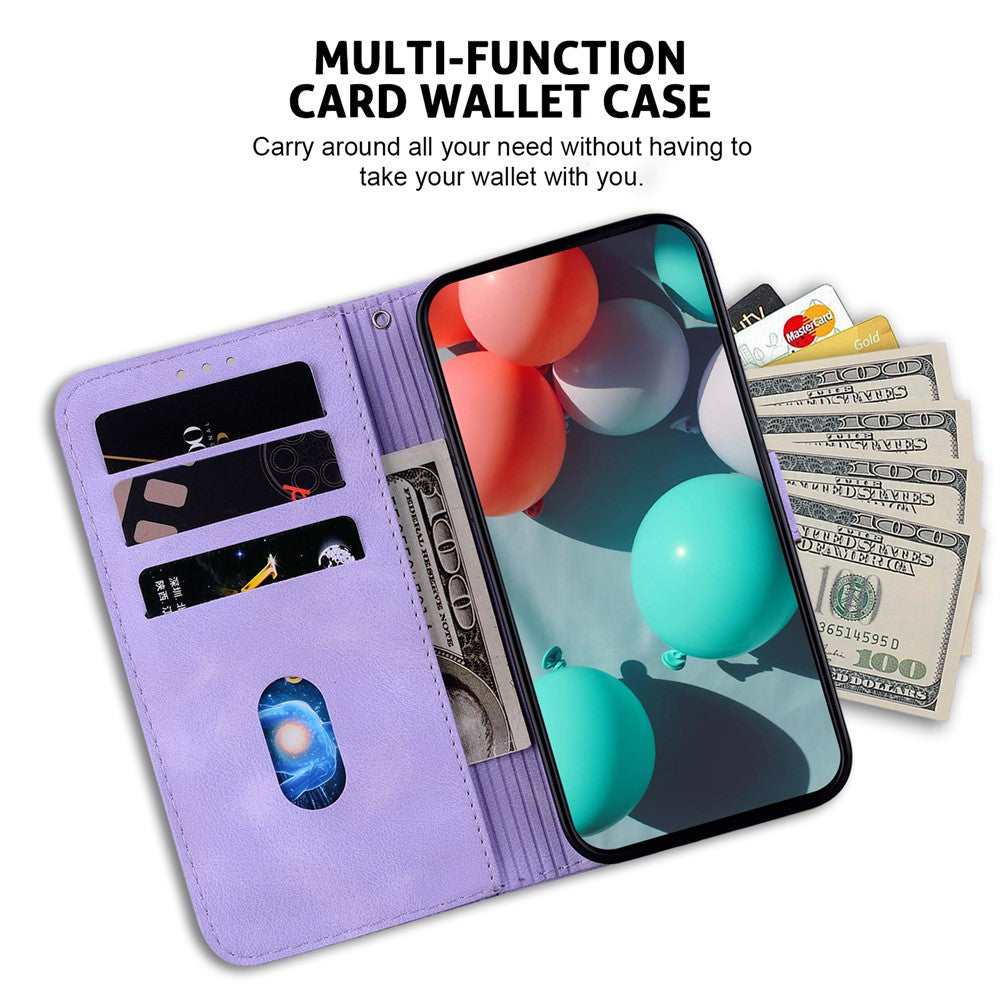 iPhone 16 Pro Max Leder-Wallet-Hülle – Mit Prägung & Ständer