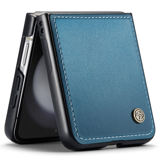 Galaxy Z Flip7 FE 5G / Z Flip6 5G Glänzende Wallet-Hülle – RFID-Schutz & Ständer