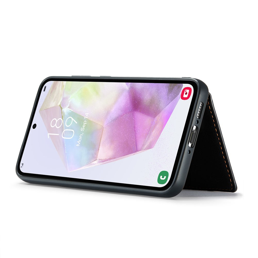Galaxy A35 5G Leder-Hülle mit Kartentasche