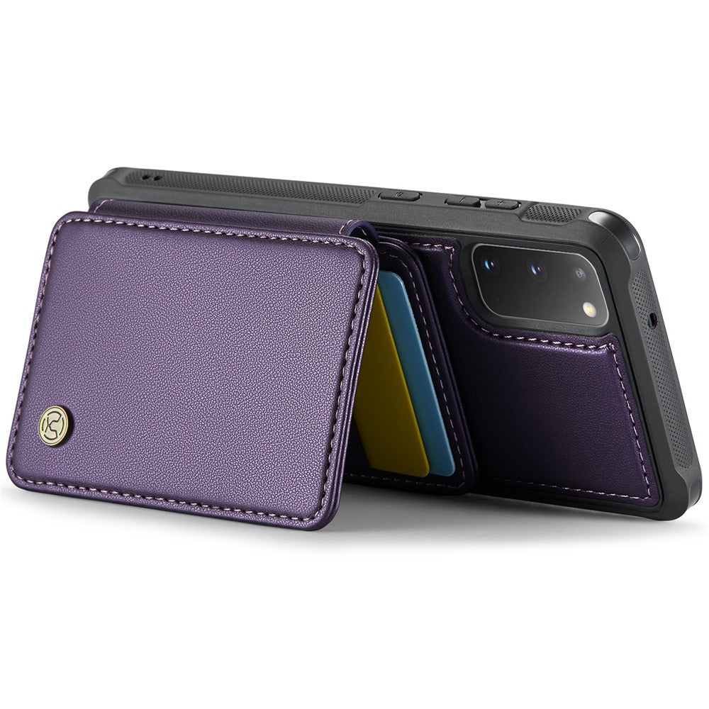 Galaxy S20 4G/5G Leder-Handyhülle – Mit abnehmbarer magnetische Kartentasche