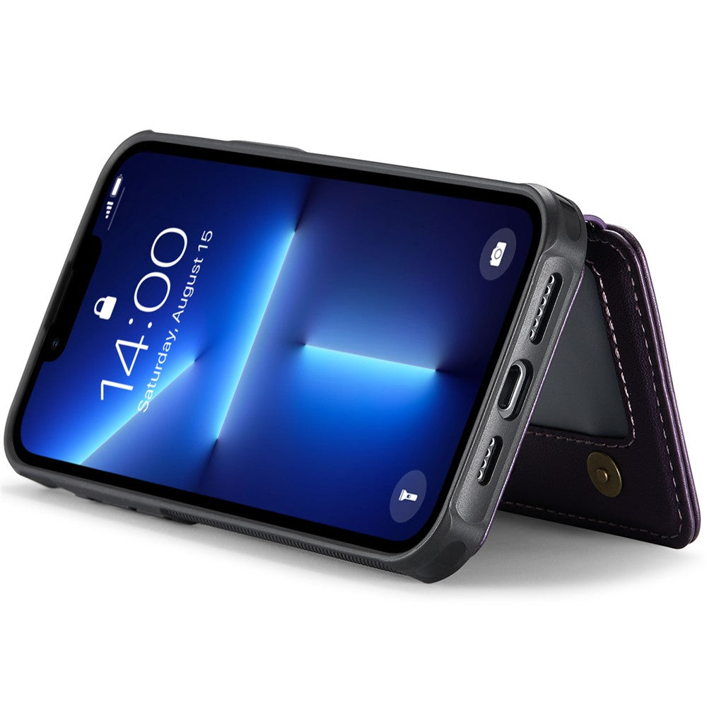 iPhone 13 Pro Leder-Handyhülle – Mit abnehmbarer magnetische Kartentasche