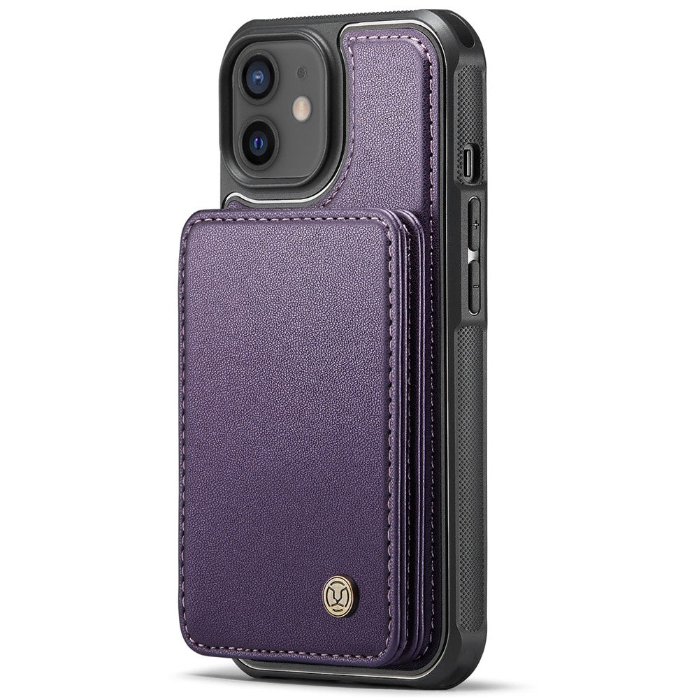iPhone 12 / 12 Pro Leder-Handyhülle – Mit abnehmbarer magnetische Kartentasche