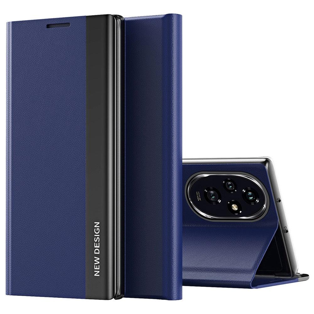 For Honor 200 5G Case PU Leather Electroplating Phone Cover Stand View