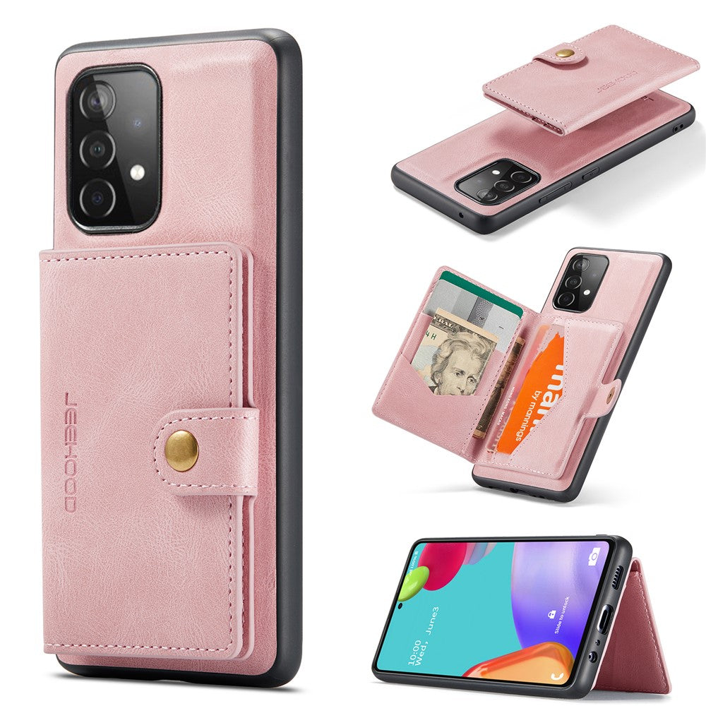 Galaxy A33 5G Leder-Hülle mit Kartentasche