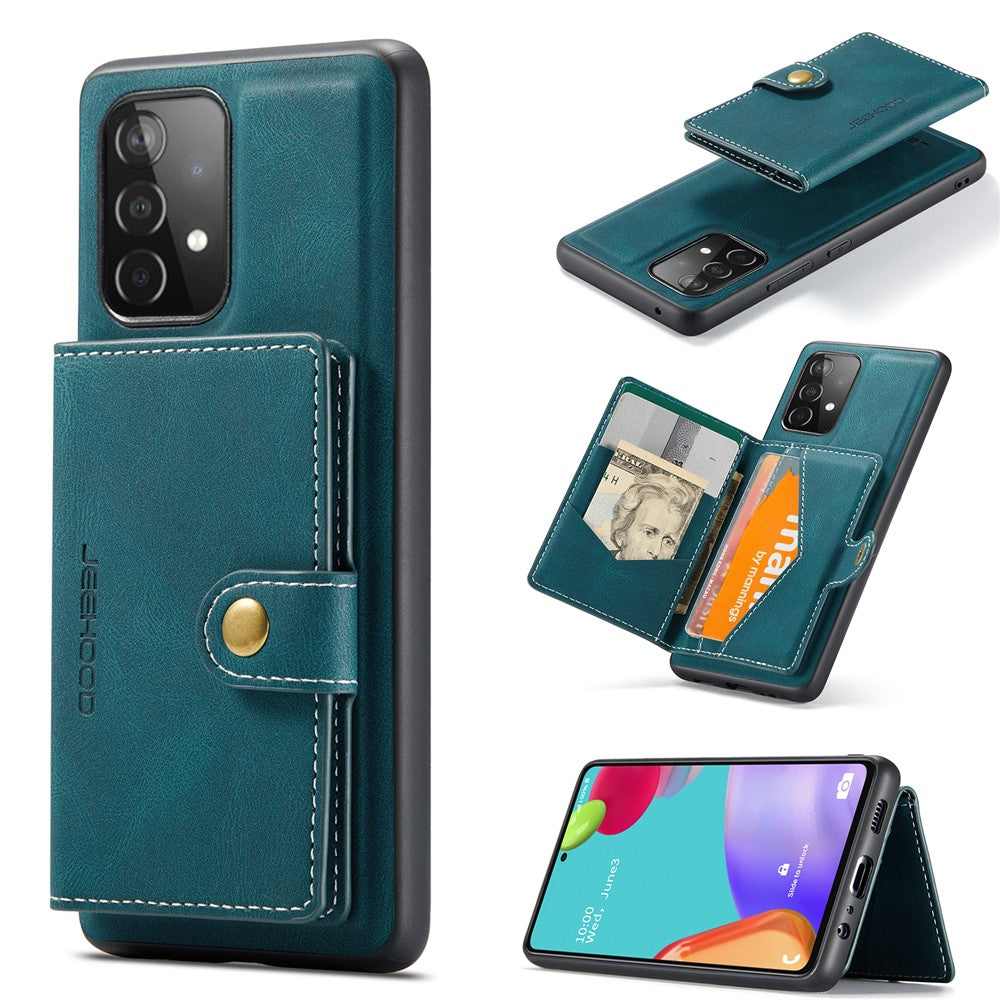 Galaxy A33 5G Leder-Hülle mit Kartentasche