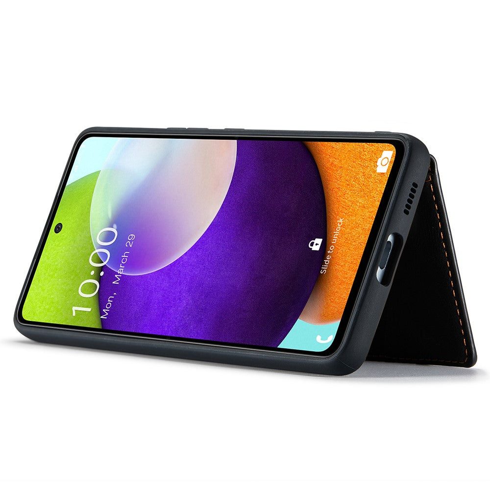 Galaxy A53 5G Leder-Hülle mit Kartentasche