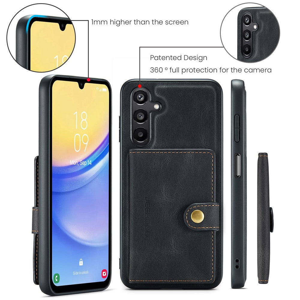 Galaxy A54 5G Leder-Hülle mit Kartentasche