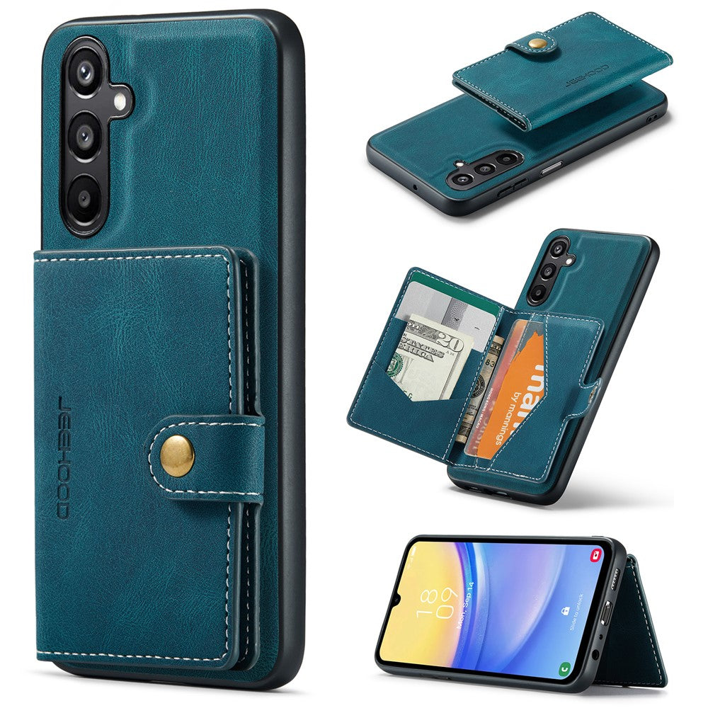 Galaxy A54 5G Leder-Hülle mit Kartentasche