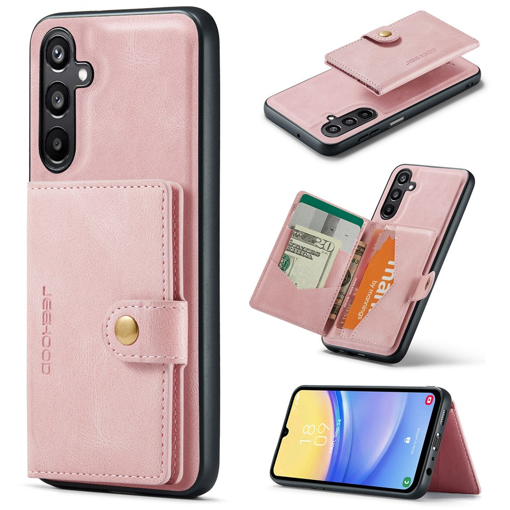 Galaxy A54 5G Leder-Hülle mit Kartentasche