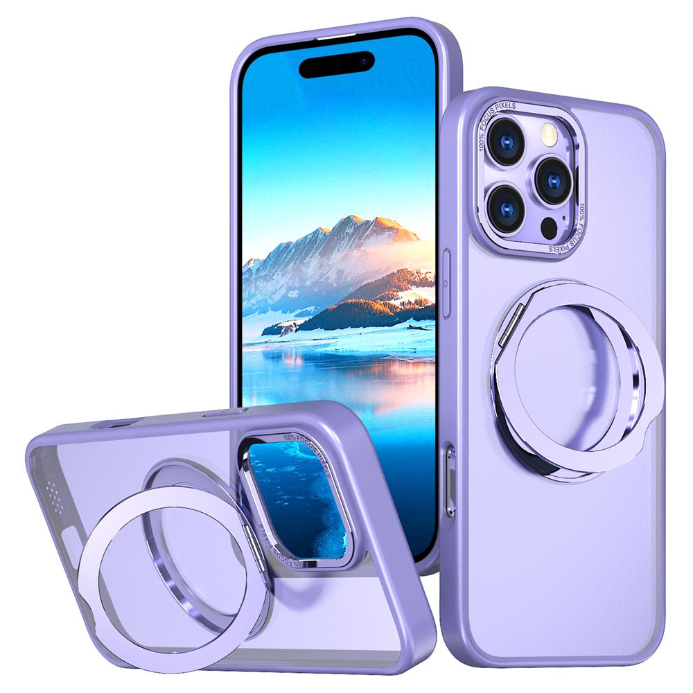 iPhone 16 Pro Max Magnetische Hülle – Mit Ständer & Klar-Design