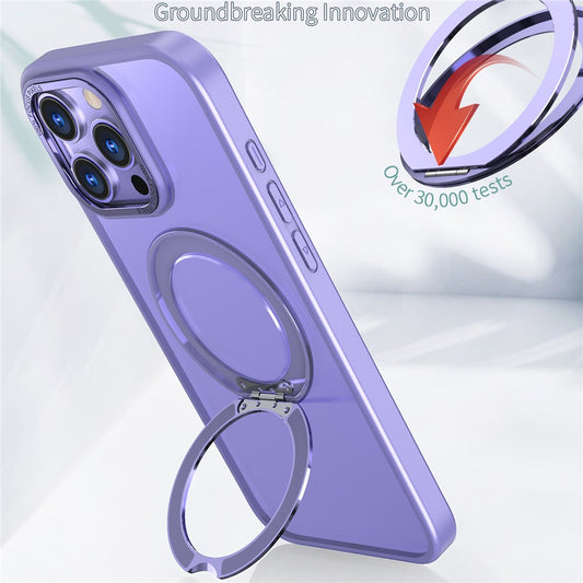iPhone 16 Pro Max Magnetische Hülle – Mit Ständer & Klar-Design