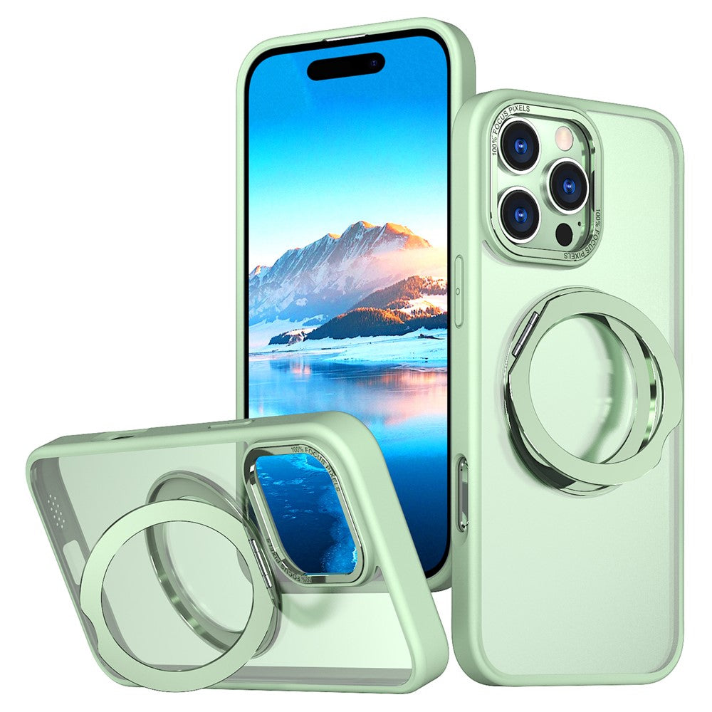 iPhone 16 Pro Max Magnetische Hülle – Mit Ständer & Klar-Design