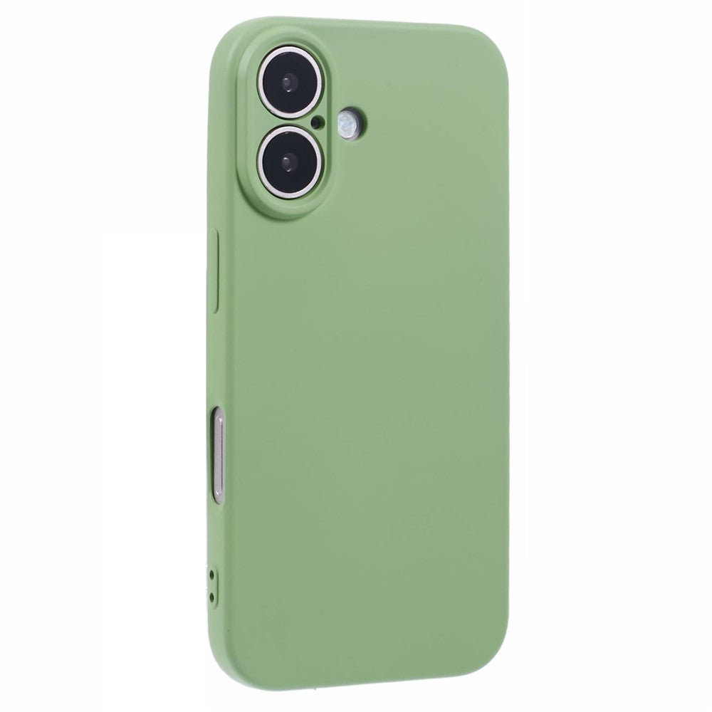 iPhone 16 Plus Gummierte Hülle – Mit Faserfutter & Anti-Kratz-Abdeckung