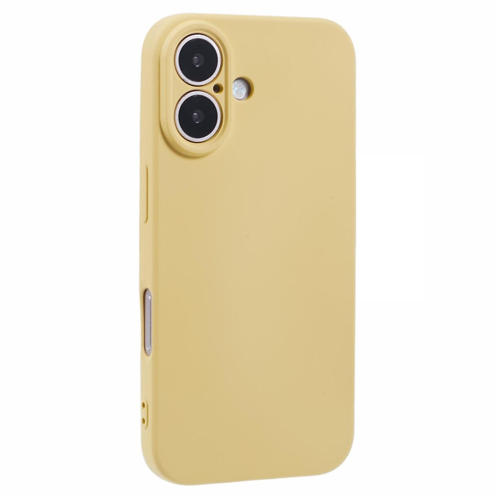 iPhone 16 Plus Gummierte Hülle – Mit Faserfutter & Anti-Kratz-Abdeckung