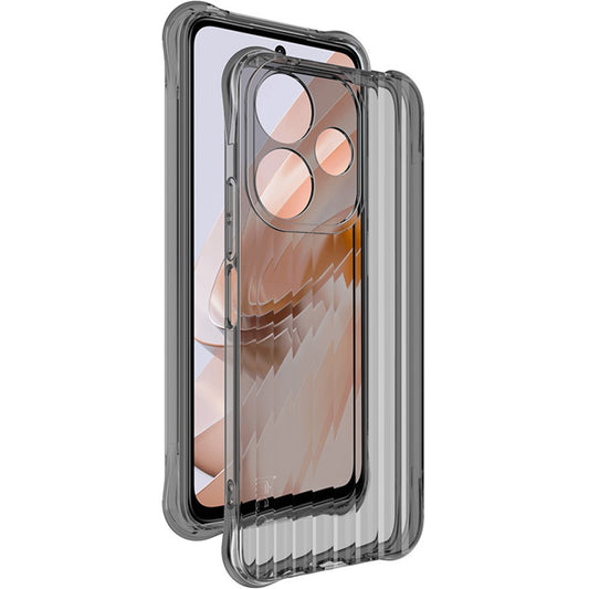 IMAK For Xiaomi Redmi 13 5G / 4G / Poco M6 4G / Redmi Note 13R 5G TPU Phone Case Corrugated Texture