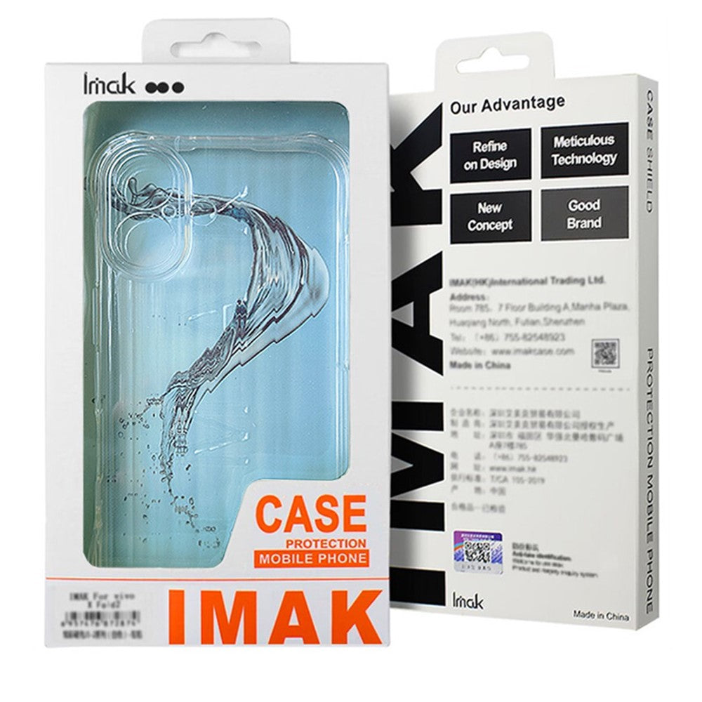 IMAK For Xiaomi Redmi 13 5G / 4G / Poco M6 4G / Redmi Note 13R 5G TPU Phone Case Corrugated Texture